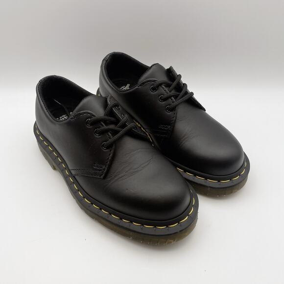Dr. Martens Work 1461 Shoes Womens US 5 EU 36 Black Leather WR SR NIB - Picture 6 of 13